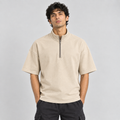 Sandline Zip Tee - Beige