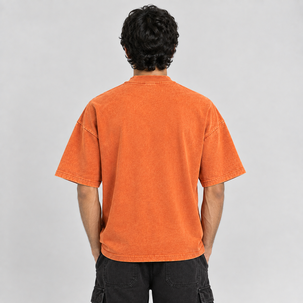 Voltage Oversized Tee - Orange
