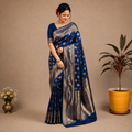 Abhilipsa Woven Banarasi Silk Blend Saree