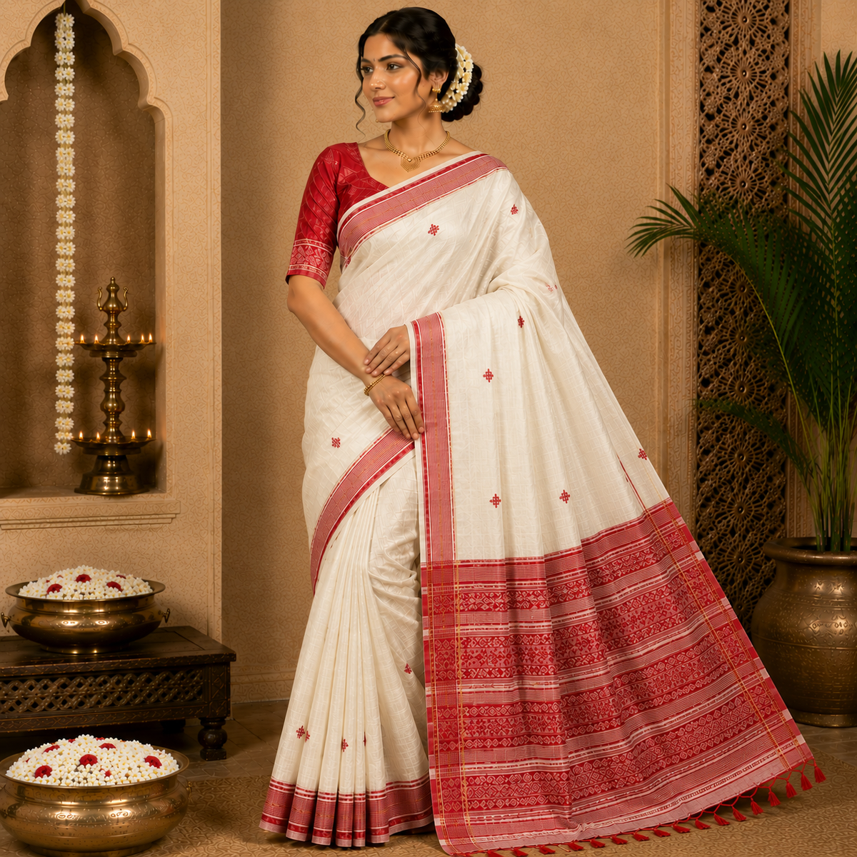 Handloom Cotton Saree