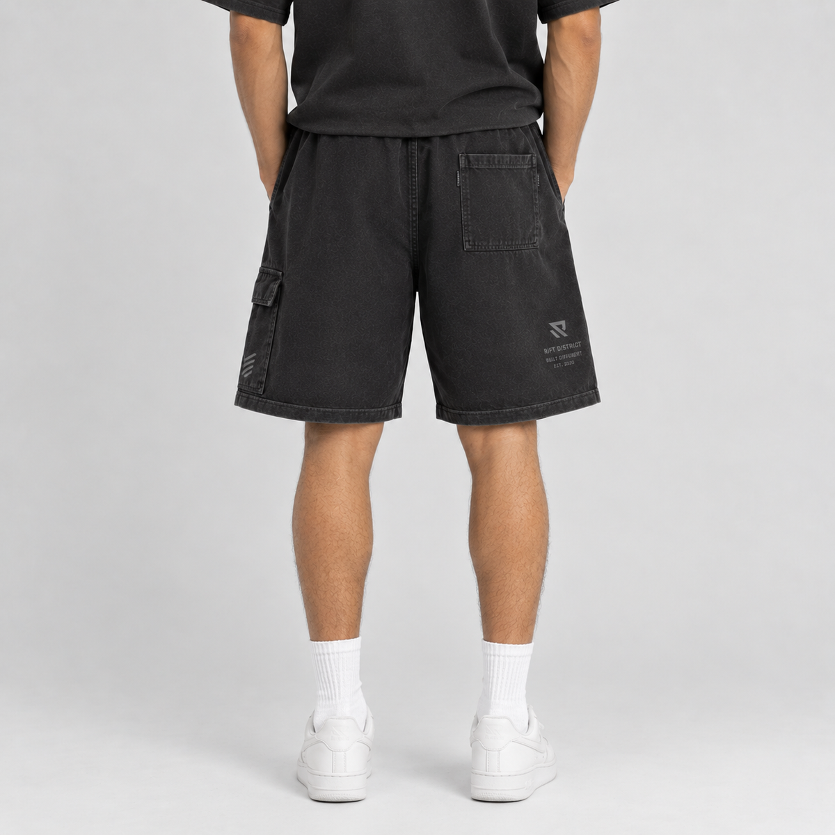 Afterdark Utility Shorts - Black